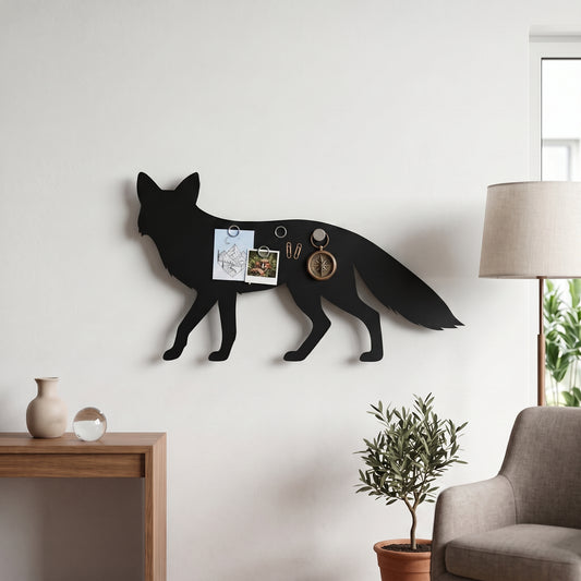 Magnettafel | Fuchs-Silhouette - DieMetallmacher