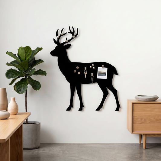 Magnettafel | Hirsch-Silhouette - DieMetallmacher