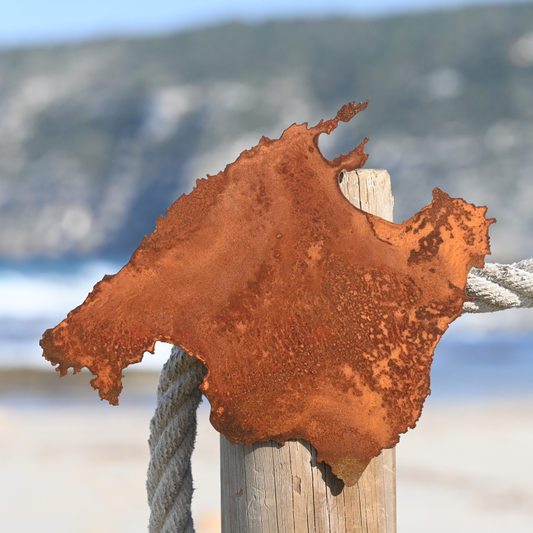 Die Insel Ihrer Wahl als Wanddekoration - Inseln aus Metall von DieMetallmacher