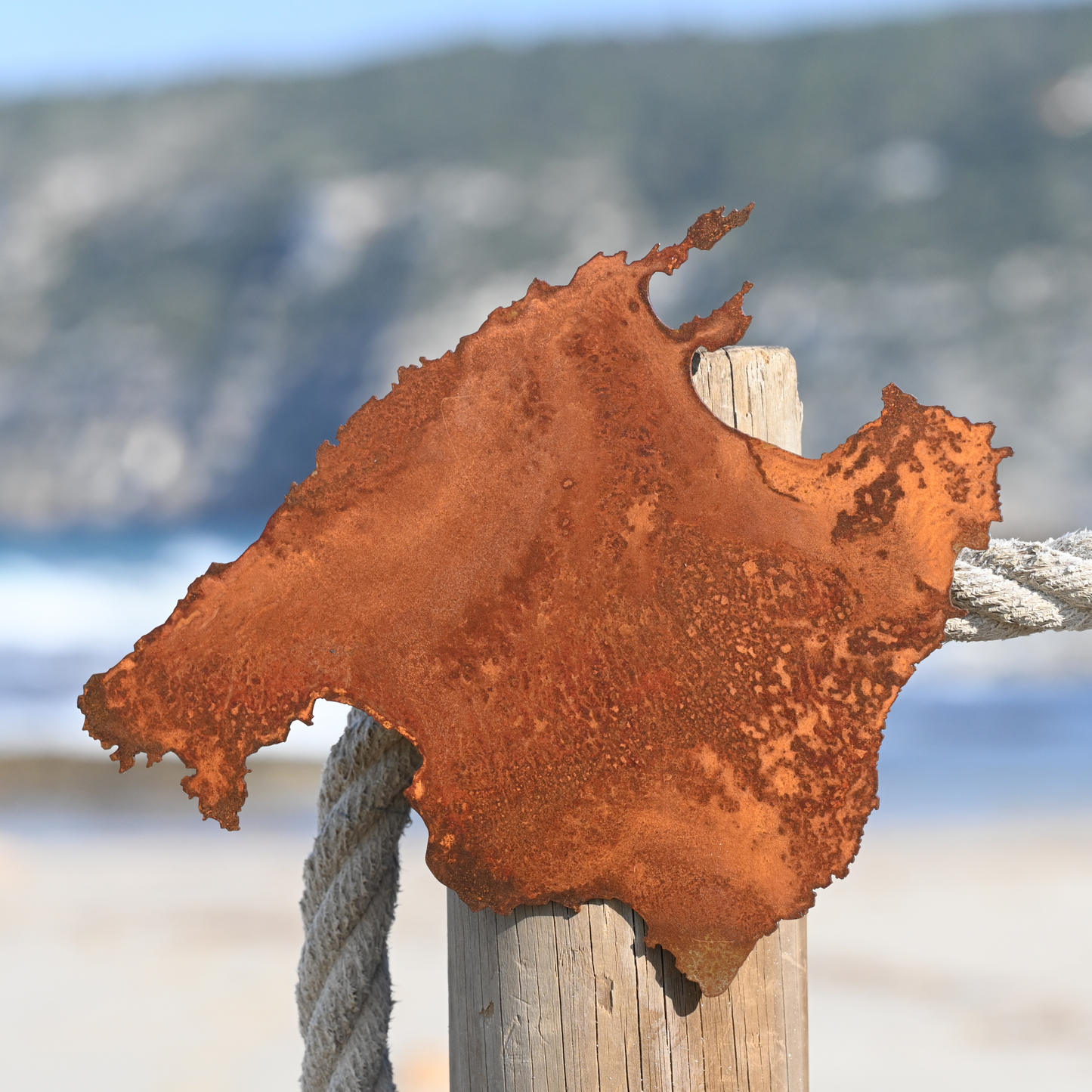 Mallorca | Wanddekoration | Edelrost Corten - DieMetallmacher