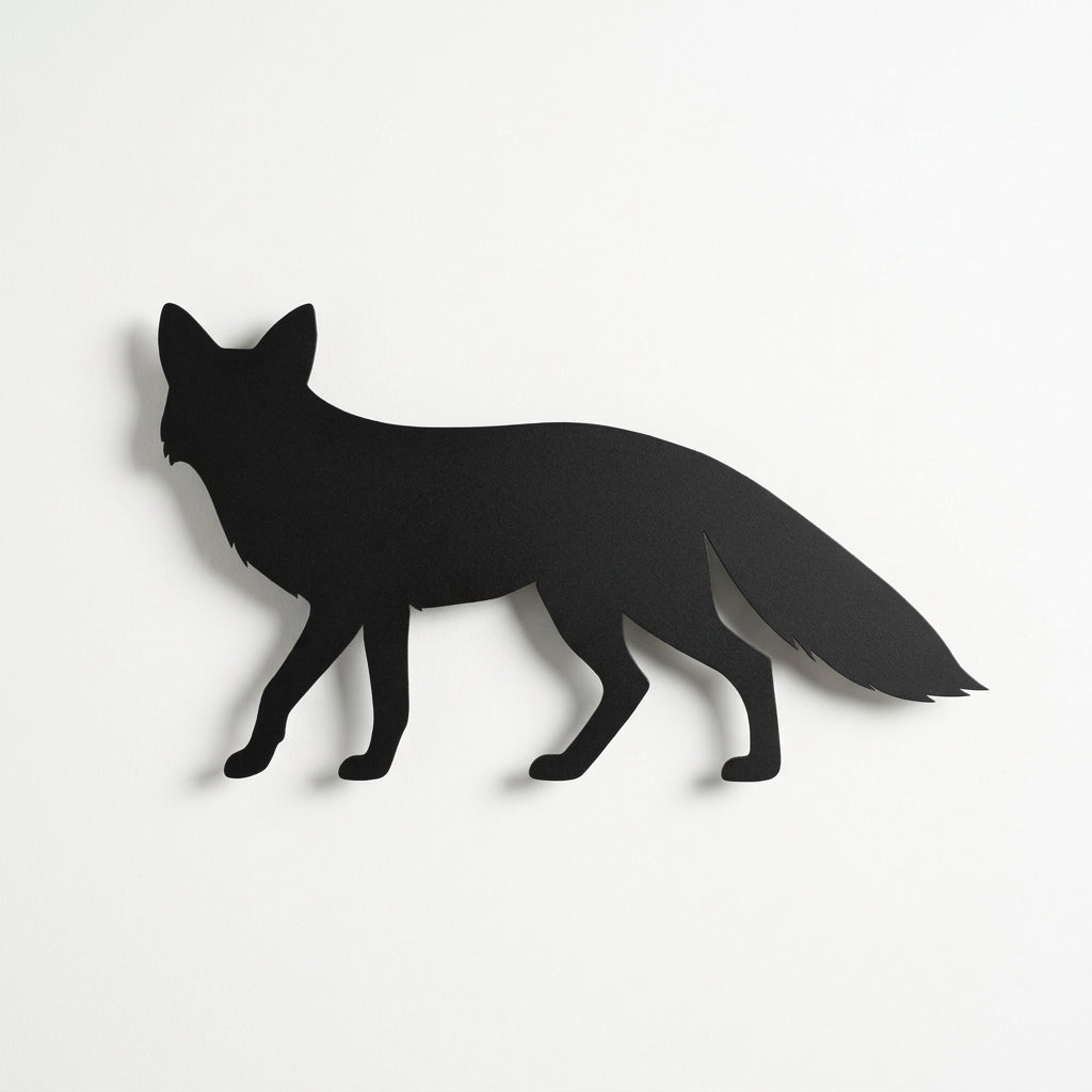 Magnettafel | Fuchs-Silhouette - DieMetallmacher