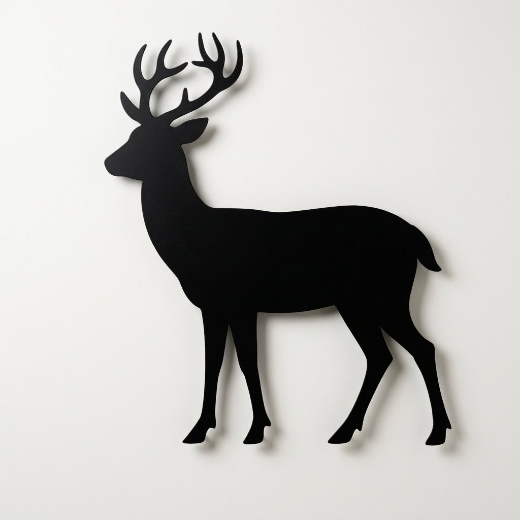 Magnettafel | Hirsch-Silhouette - DieMetallmacher