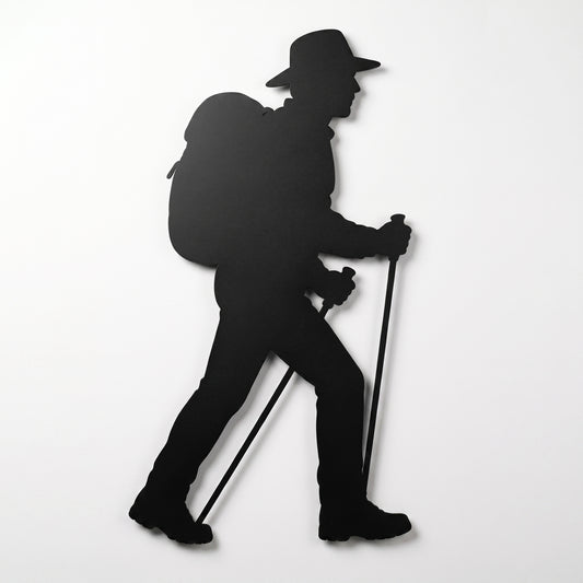Magnettafel | Wanderer-Silhouette - DieMetallmacher