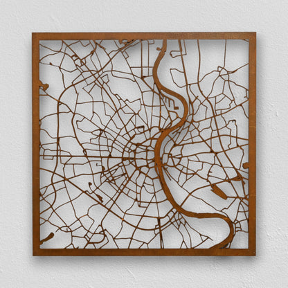 Köln | Wanddekoration | Edelrost Corten